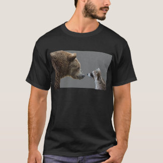 Grizzle Bear Meets Racoon T-Shirt