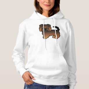 Grizzle Norfolk Terrier Cute Cartoon Dog Hoodie