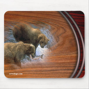 GRIZZLEY BEARS MOUSE PAD