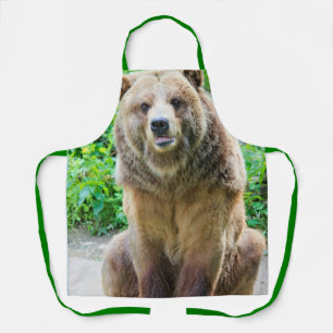 GRIZZLY BEAR APRON