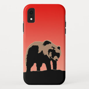 Grizzly Bear at Sunset - Original Wildlife Art Case-Mate iPhone Case