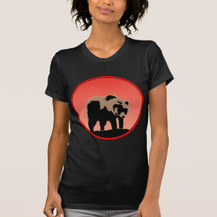 Grizzly Bear at Sunset  - Original Wildlife Art T-Shirt