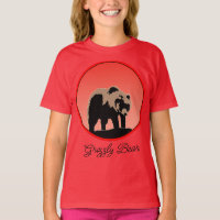 Grizzly Bear at Sunset - Original Wildlife Art T-