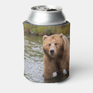 Grizzly Bear Can Cooler