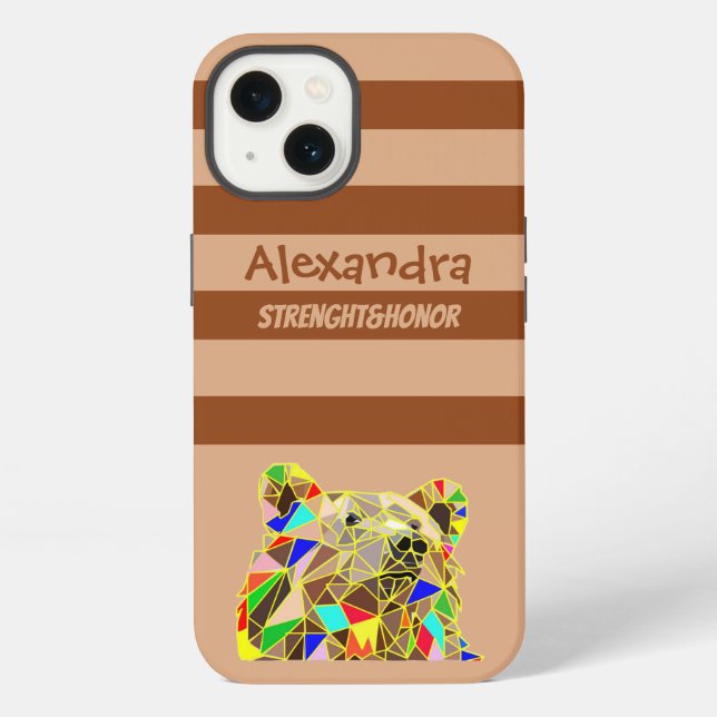 Grizzly Bear  Case-Mate iPhone Case (Back)