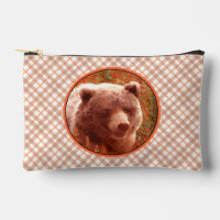 Grizzly Bear Cub in Fireweed Painting Wildlife Art