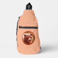 Grizzly Bear Cub in Fireweed Painting Wildlife Art