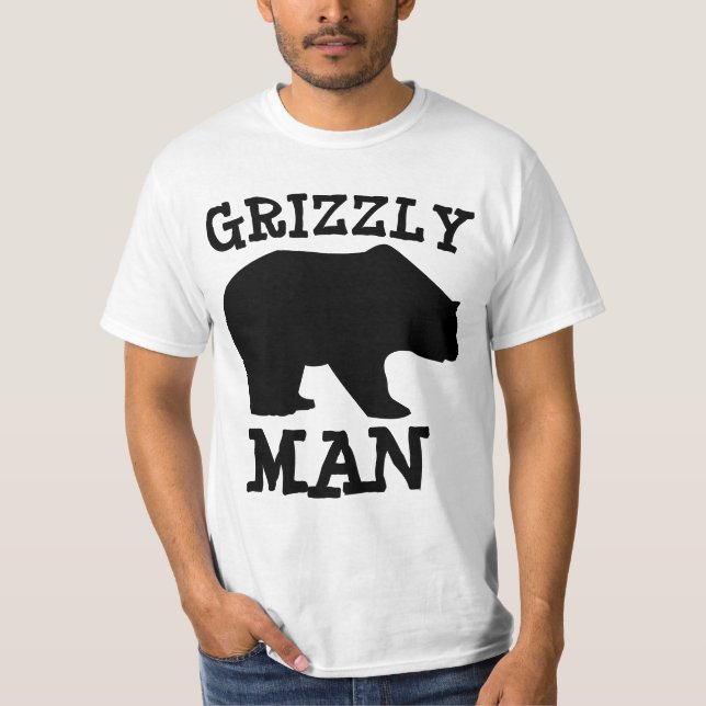 GRIZZLY BEAR DAD T-Shirt (Front)