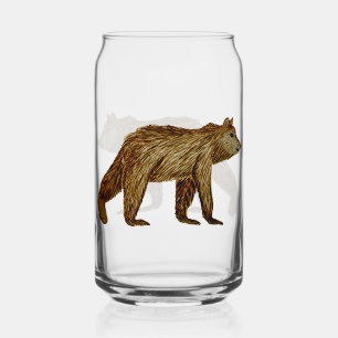 Grizzly Bear Glass