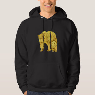 Grizzly Bear Grizzlies Predator Bears Forest Anima Hoodie
