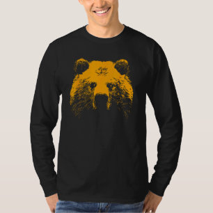 Grizzly Bear Head T-Shirt