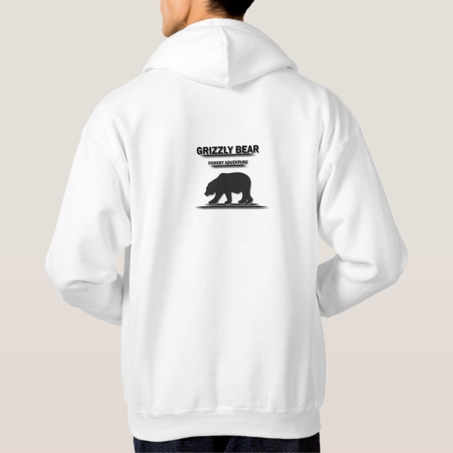 GRIZZLY BEAR HOODIE (Back)