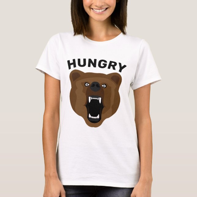 GRIZZLY BEAR HUNGRY DIETER T-Shirts (Front)