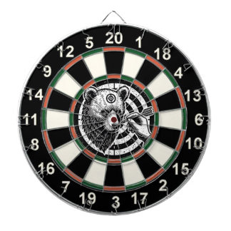Grizzly Bear in Forest Design Dartboard