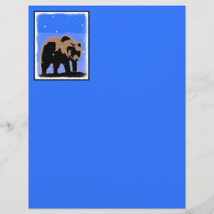 Grizzly Bear in Winter - Original Wildlife Art