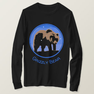 Grizzly Bear in Winter  - Original Wildlife Art T-Shirt