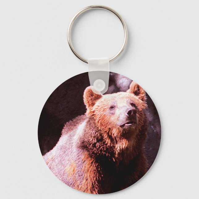 grizzly bear key ring (Front)