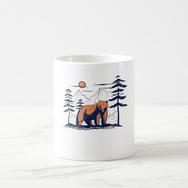 Grizzly Bear mug (Center)