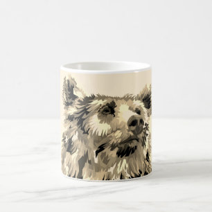 Grizzly bear mug