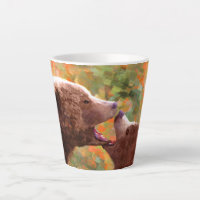 Grizzly Bear Mum and Cub Painting - Wildlife Art