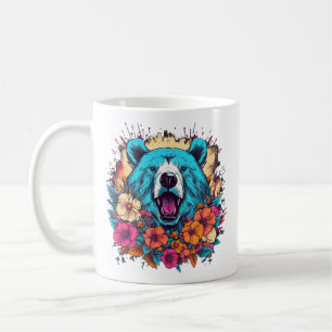 Grizzly Bear Outdoor Nature Alaska Hunting Hiking Coffee Mug