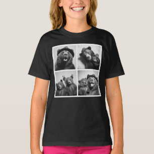Grizzly Bear Photobooth Fun Family T-Shirt