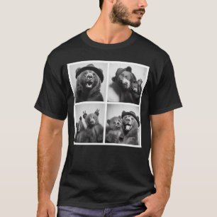 Grizzly Bear Photobooth Fun Family T-Shirt