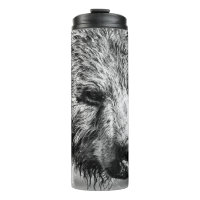 Grizzly bear portrait
