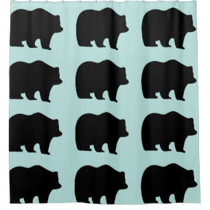GRIZZLY BEAR Shower Curtain