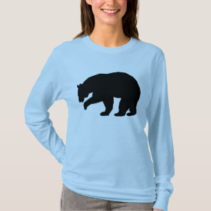 GRIZZLY BEAR SILHOUETTE T-SHIRTS T-SHIRT