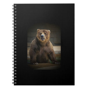 Grizzly Bear Spiral Notebook