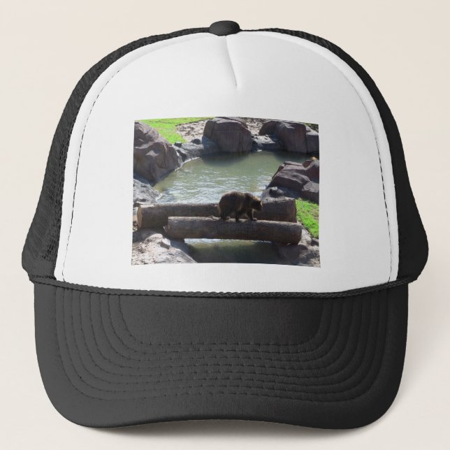 Grizzly Bear Trucker Hat (Front)