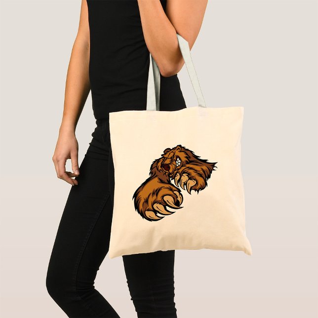 Grizzly Bear Wild Animal Tote Bag (Creator Uploaded)