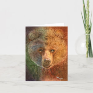 Grizzly Note Card