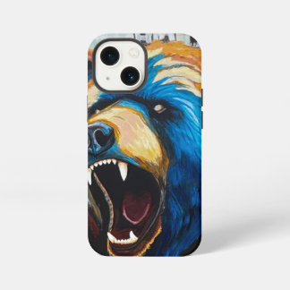 Grizzly Painting - Wildlife Art iPhone 13 Mini Case