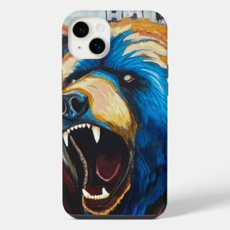 Grizzly Painting - Wildlife Art iPhone 14 Plus Case