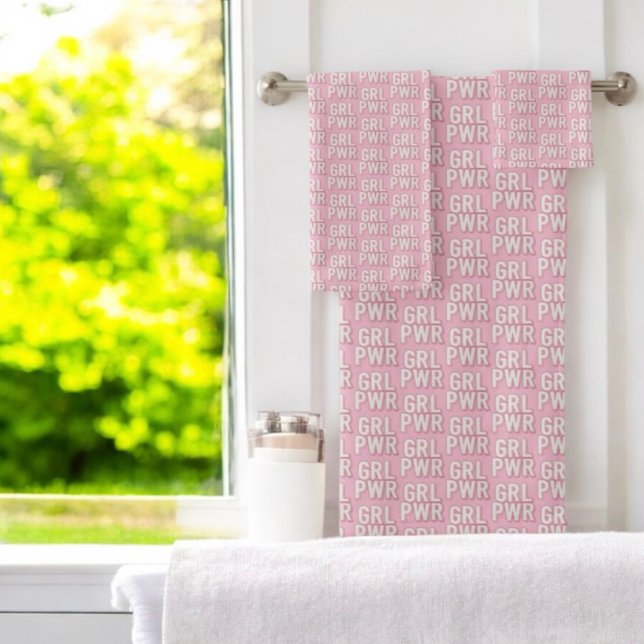 GRL PWR BATH TOWEL SET (Creator Uploaded)
