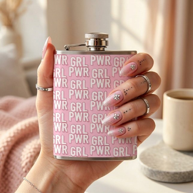 GRL PWR HIP FLASK (Creator Uploaded)