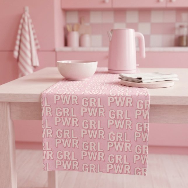 GRL PWR LONG TABLE RUNNER (Creator Uploaded)