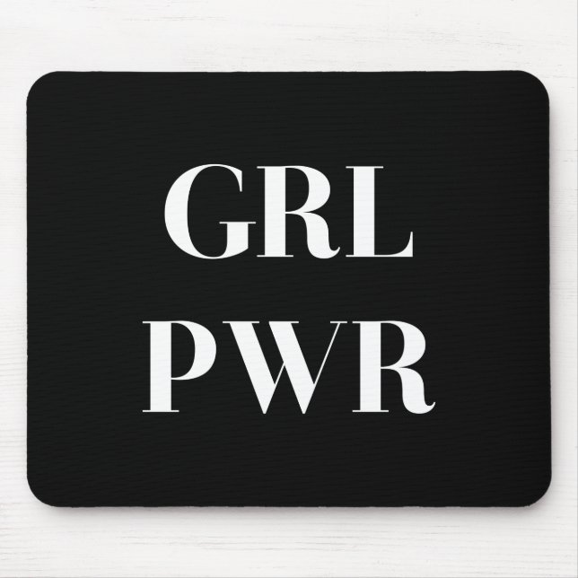 GRL PWR MOUSE PAD (Front)