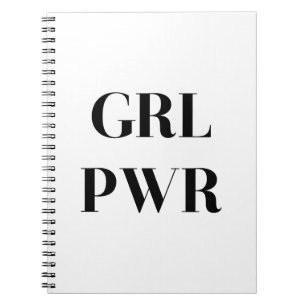 GRL PWR NOTEBOOK
