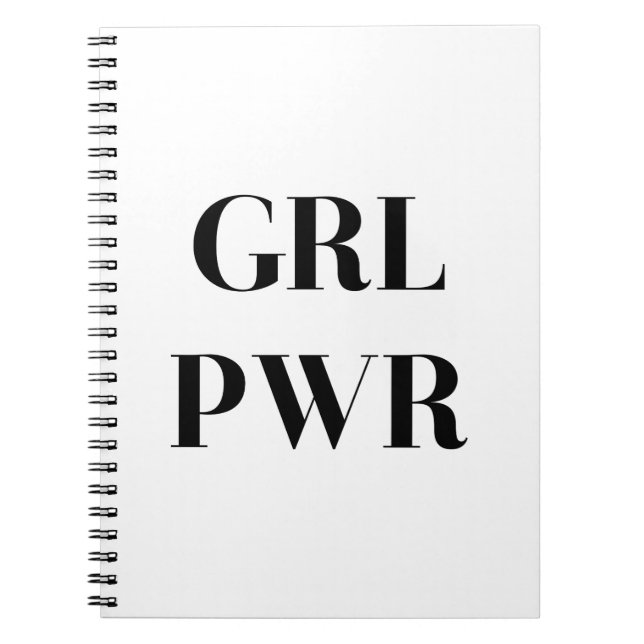 GRL PWR NOTEBOOK (Front)