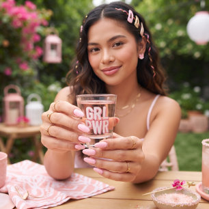 GRL PWR SHOT GLASS
