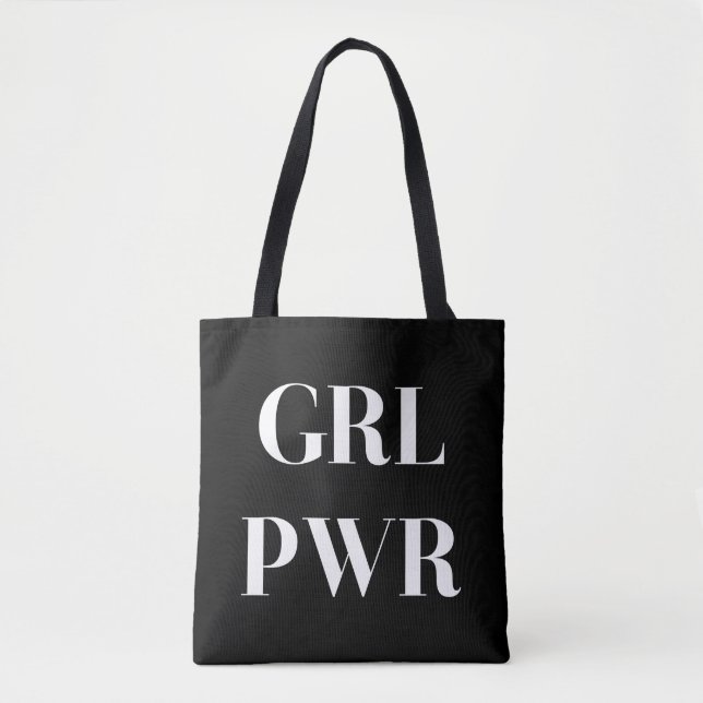 GRL PWR TOTE BAG (Front)