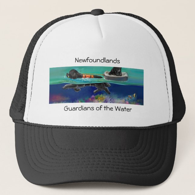 GRNC Hat for water test Black Newf (Front)