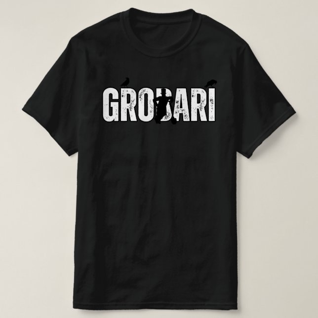 Grobar i Vrane  T-Shirt (Design Front)