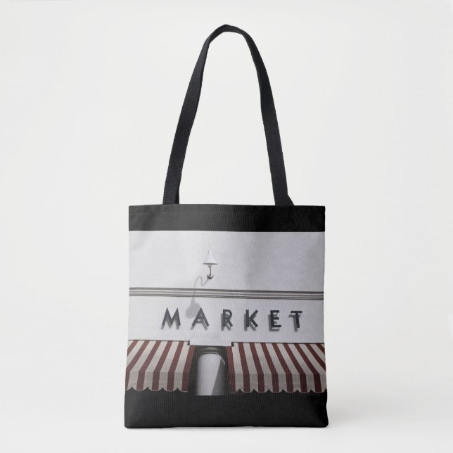 Grocery Market Tote Bag (Front)