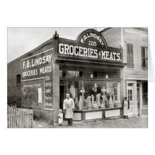 Grocery & Meat Market, 1916