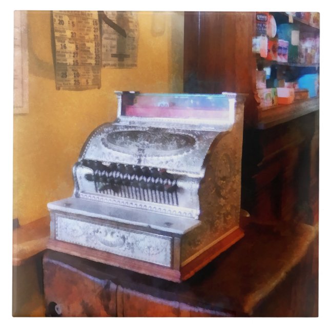 Grocery Store Cash Register Tile (Front)
