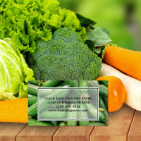 Grocery Store or Farmers Market Green Produce